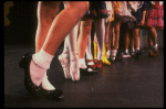 Leg shot of the girls' ensemble in a scene fr. the Goodspeed Opera House production of the musical "A Broadway Baby." (Chester)