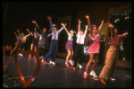 Ensemble in a scene fr. the Goodspeed Opera House production of the musical "A Broadway Baby." (Chester)