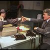 Married actors Hal Holbrook and Dixie Carter in a scene from the New York Shakespeare Festival production of the play "Buried Inside Extra." (New York)