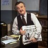 Actor Vincent Gardenia in a scene from the New York Shakespeare Festival production of the play "Buried Inside Extra." (New York)