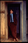 Actor Sam Waterston in a scene fr. the Broadway play "Benefactors." (New York)