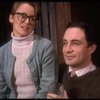 Actors Mary Beth Hurt & Simon Jones in a scene fr. the Broadway play "Benefactors." (New York)