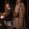 Actors Glenn Close & Simon Jones in a scene fr. the Broadway play "Benefactors." (New York)