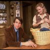 Actors Sam Waterston & Glenn Close in a scene fr. the Broadway play "Benefactors." (New York)