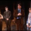 Actors (L-R) Glenn Close, Simon Jones, Sam Waterston & Mary Beth Hurt in a scene fr. the Broadway play "Benefactors." (New York)