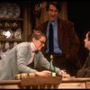 Actors (L-R) Mary Beth Hurt, Sam Waterston & Simon Jones in a scene fr. the Broadway play "Benefactors." (New York)