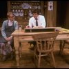 Actors Mary Beth Hurt & David Birney in a scene fr. the replacement cast of the Broadway play "Benefactors." (New York)
