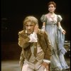 Actors Peter Ustinov & Leslie O'Hara in a scene fr. the Broadway play "Beethoven's Tenth." (New York)