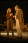 Actors Peter Ustinov & Gina Friedlander in a scene fr. the Broadway play "Beethoven's Tenth." (New York)