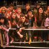 Actors (Top L-R) Jane Krakowski, Robert Downey Jr., Lisa Ann Grant, Sam Slovick, Todd Graff, Erica Gimpel, (Front L-R) Liza Lauber, Tia Riebling, Donnie Kehr, Martha Plimpton, Anne Marie Bobby & William Morrison in Off-B'way musical "American Passion." (New York)