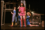 Actresses (L-R) Martha Plimpton, Anne Marie Bobby, Erica Gimpel & Jane Krakowski in a scene fr. the Off-Broadway musical "American Passion." (New York)
