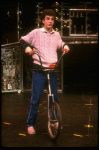 Actor William Morrison in a scene fr. the Off-Broadway musical "American Passion." (New York)