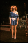 Actress Jane Krakowski in a scene fr. the Off-Broadway musical "American Passion." (New York)