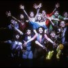 Actors (Top L-R) William Morrison, Erica Gimpel, Lisa Ann Grant, Jane Krakowski, Robert Downey, Jr., Todd Graff & Tia Riebling, (Front L-R) Liza Lauber, Martha Plimpton, Anne Marie Bobby, Sam Slovick, Donnie Kehr in Off-B'way musical "American Passion." (New York)