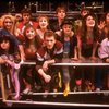 Actors (Top L-R) Jane Krakowski, Robert Downey Jr., Lisa Ann Grant, Sam Slovick, Todd Graff, Erica Gimpel, (Front L-R) Liza Lauber, Tia Riebling, Donnie Kehr, Martha Plimpton, Anne Marie Bobby & William Morrison in Off-B'way musical "American Passion." (New York)