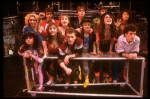 Actors (Top L-R) Jane Krakowski, Robert Downey Jr., Lisa Ann Grant, Sam Slovick, Todd Graff, Erica Gimpel, (Front L-R) Liza Lauber, Tia Riebling, Donnie Kehr, Martha Plimpton, Anne Marie Bobby & William Morrison in Off-B'way musical "American Passion." (New York)