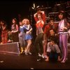 Actors (L-R) Lisa Ann Grant, Sam Slovick, Erica Gimpel, Todd Graff, Ann Marie Bobby, Martha Plimpton, Jane Krakowski, Tia Riebling, Robert Downey, Jr., Donnie Kehr, William Morrison & Liza Lauber in the Off-B'way musical "American Passion." (New York)