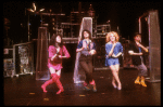 Actresses (L-R) Erica Gimpel, Anne Marie Bobby, Jane Krakowski & Martha Plimpton in a scene fr. the Off-Broadway musical "American Passion." (New York)