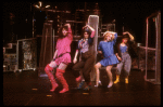 Actresses (L-R) Erica Gimpel, Anne Marie Bobby, Jane Krakowski & Martha Plimpton in a scene fr. the Off-Broadway musical "American Passion." (New York)