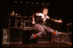 Actor Donnie Kehr in a scene fr. the Off-Broadway musical "American Passion." (New York)