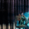 Actor Gene Nelson (C) in a scene fr. the Broadway musical "Follies." (New York)