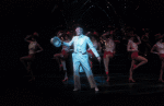 Actor John McMartin (C) in a scene fr. the Broadway musical "Follies." (New York)