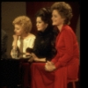 Actresses (L-R) Dorothy Collins, Yvonne DeCarlo & Alexis Smith during an appearnace on "The David Frost Show" while appearing in the Broadway musical "Follies." (New York)