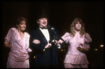 Actors (L-R) Liz Callaway, George Hearn & Daisy Prince in a scene fr. the concert version of the musical "Follies." (New York)
