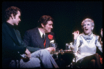 Actors (L-R) Dean Jones, Charles Braswell & Elaine Stritch in a scene fr. the Broadway musical "Company." (New York)