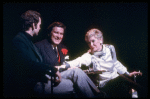 Actors (L-R) Dean Jones, Charles Braswell & Elaine Stritch in a scene fr. the Broadway musical "Company." (New York)