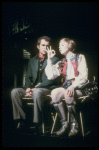 Actors Dean Jones & Pamela Myers in a scene fr. the Broadway musical "Company." (New York)