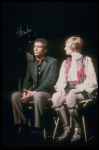 Actors Dean Jones & Pamela Myers in a scene fr. the Broadway musical "Company." (New York)