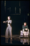 Actors Dean Jones & Barbara Barrie in a scene fr. the Broadway musical "Company." (New York)