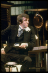 Actor Steve Elmore in a scene fr. the Broadway musical "Company." (New York)