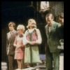 Actors (Standing L-R) John Cunningham, Merle Louise, Teri Ralston & George Coe, (Floor L-R) Charles Kimbrough, Barbara Barrie & Dean Jones in a scene fr. the Broadway musical "Company." (New York)