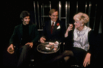 Actors (L-R) George Chakiris, Robert Goss & Elaine Stritch in a scene fr. the tour of the Broadway musical "Company." (Toronto)