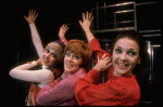 Actresses (L-R) Louisa Flaningam, Bobbi Jordan, Carolyn Kirsch in a scene fr. the tour of the Broadway musical "Company." (Toronto)