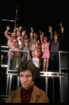 Actor George Chakiris (front) in a scene fr. the tour of the Broadway musical "Company." (Toronto)