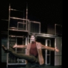 Actor George Chakiris in a scene fr. the tour of the Broadway musical "Company." (Toronto)