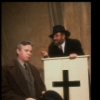 Actors (L-R) Kevin Tighe & Denis Arndt in a scene fr. the New York Shakespeare Festival production of the Off-Broadway play "The Ballad of Soapy Smith." (New York)
