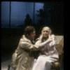 Actors Anne Meara & Richard Kavanaugh in a scene fr. the Off-Broadway revival of the play "Bosoms and Neglect." (New York)