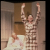 Actors Anne Meara & Richard Kavanaugh in a scene fr. the Off-Broadway revival of the play "Bosoms and Neglect." (New York)