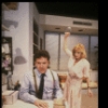 Actors April Shawhan & Richard Kavanaugh in a scene fr. the Off-Broadway revival of the play "Bosoms and Neglect." (New York)