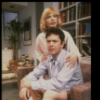 Actors April Shawhan & Richard Kavanaugh in a scene fr. the Off-Broadway revival of the play "Bosoms and Neglect." (New York)