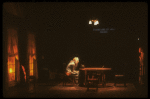 Actresses (L-R) Marian Seldes & Frances Conroy in a scene from the New York Shakespeare Festival production of the play "A Bright Room Called Day." (New York)