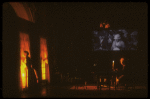 Actresses (L-R) Frances Conroy & Reno in a scene from the New York Shakespeare Festival production of the play "A Bright Room Called Day." (New York)