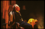 Actor Frank Raiter in a scene from the New York Shakespeare Festival production of the play "A Bright Room Called Day." (New York)