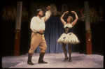 Actors Graham Beckel & Jayne Haynes in a scene fr. the New York Shakespeare Festival Public Theater's production of the Off- Broadway play "The Big Funk." (New York)