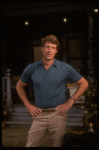 Actor Frank Converse in a scene fr. the Broadway play "Brothers." (New York)