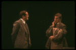 Actors (L-R) Colm Meaney & Derek Jacobi in a scene fr. the Broadway play "Breaking the Code." (New York)